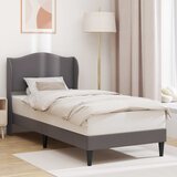  Krevetna konstrukcija Siva 90 x 200 cm Umjetna koža | shoptok.hr