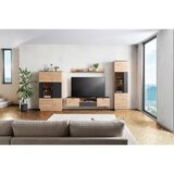 Möbelix Nizka Omarica Tonale, Barva Hrasta, Siva | Shoptok.si