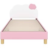 Krevet za djecu s uzglavljem Ružičasta 90 x 190 cm PU | shoptok.hr