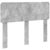  Konstrukcija postelje z vzglavjem Betonsko siva 135 x 190 cm, (5000102975) | Shoptok.si