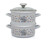 Metalac posuda za kuhanje na pari set 2u1, 18cm, 3l | Eponuda.ba