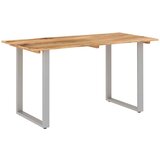  Blagovaonski stol od masivnog bagremovog drva 140 x 70 x 76 cm | shoptok.hr