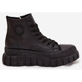 Boto Insulated High Women's Sneakers On Platform Zipper Black Sarira | ePonuda.com