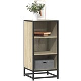 vidaXL Komoda boja hrasta 35,5 x 35 x 76 cm konstruirano drvo i metal | shoptok.hr