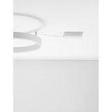Nova Luce Mat bela aluminijasta LED zatemnitvena stropna svetilka Motif – | Shoptok.si