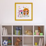Wallity CAM1944991450 multicolor decorative framed painting Cene