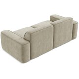 Makamii Bež sedežna garnitura iz šenilje 204 cm Omao – | Shoptok.si