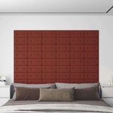  Zidne ploče 12 kom boja vina 30 x 15 cm od umjetne kože 0 54 m² Cijene