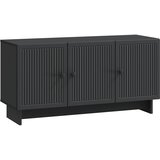 vidaXL TV omarica Črna 99 x 34,5 x 50 cm Inženirski les, (5000210259) | Shoptok.si