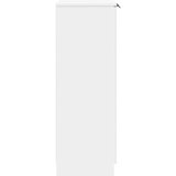 Ormarić za cipele bijeli 59 x 35 x 100,5 cm od konstruiranog drva | Eponuda.com
