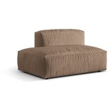 Micadoni Svetlo rjav modul za sedežno garnituro iz tkanine bouclé (levi kot) Martina – Home | Shoptok.si