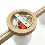  plafonski luster antonio 3xG9/5W/230V hrast/bela | Eponuda.com