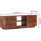  ormarić 120 x 30 x 40 cm od masivnog drva akacije | shoptok.hr