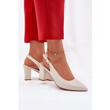 Sergio Leone Comfortable Heels On A Block Heel | shoptok.hr