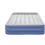Dupli madrac na napuhavanje 203 x 152 x 46 cm Bestway 67630 - sivo/plavi | shoptok.hr