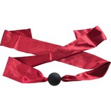 Fantasy Kugla za usta, Silikonska, Satenski vez, Crna | Eponuda.com