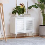 vidaXL Vrata ormarića Louvred dizajn 2 kom bijela 39,5x29,5 cm | shoptok.hr