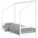  The Living Store Otroški posteljni okvir bel 80x200 cm trdna borovina - Otroški Posteljni Okvir, (21445518) | Shoptok.si
