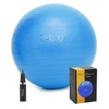 Gimnastična Žoga Napihljiva za Vadbo 65 Cm - Modra, (5000093329)