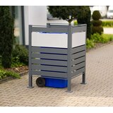 WESTMANN spremište za kantu za smeće Planum | 1 x 240L | Antracit | 90x90x120 cm - BRANDED IN GERMANY | shoptok.hr