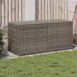  The Living Store Vrtna škatla za shranjevanje siva 283L poli ratan - Vrtna Škatla Za Shranjevanje, (21460297) Cene