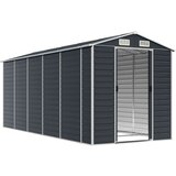  Vrtno spremište antracit 191 x 470 x 198 cm pocinčani čelik | shoptok.hr