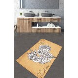 Vintage Roses (70 x 120) YellowBlackWhite Bathmat | Eponuda.ba