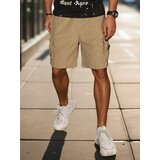 DStreet Spodenki męskie materiałowe bojówki khaki | ePonuda.com
