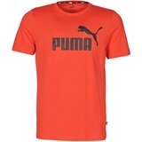 Puma Majice s kratkimi rokavi ESSENTIAL TEE Rdeča | Shoptok.si