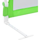  Sigurnosna ogradica za dječji krevet zelena 180x42 cm poliester | shoptok.hr