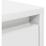  Stol za kavu s ladicama bijeli 100x100x40 cm | shoptok.hr