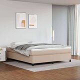  Box spring s madracem cappuccino 180x200 cm umjetna koža Cijene