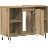  Kupaonski ormar s policom Umjetnički hrast 80 x 33 x 60 cm | Eponuda.ba