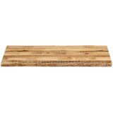 Stolna ploča sa živi rub 120x60x3,8 cm masivno grubo drvo manga | shoptok.hr