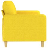  Trosjed od tkanine svjetložuti 180 cm Žuta | Shoptok.si