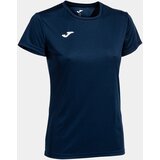 Joma Women's T-shirt Combi Woman Shirt S/S Dark Navy Cene