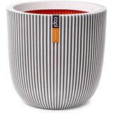 Capi Cvetlično korito Groove 35x34 cm slonokoščena, (20981557) | Shoptok.si
