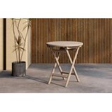 Venture Home Kenya vrtni stolić ⌀70 cm, izbijeljeni (whitewash) | shoptok.hr