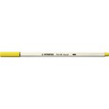 Stabilo Pen 68 brush žuti tanki flomaster | shoptok.hr