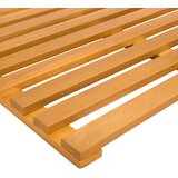  Prostirka za kupanje Smeđa 56 x 37 x 2,5 cm boja drva | shoptok.hr