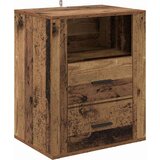 vidaXL Noćni ormar Staro drvo 50 x 36 x 60 cm Konstruirano drvo | shoptok.hr