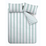 Catherine Lansfield Mentol zelena posteljina za bračni krevet/za produženi krevet 230x220 cm Cove Stripe – | shoptok.hr