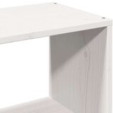  Krevet s regalom z knjige bez madraca bijeli 120x190cm borovina | shoptok.hr