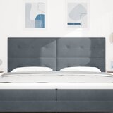  Uzglavlje Tamno siva 200 cm Baršun | shoptok.hr