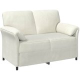SOFA za dvije osobe Krem 138 x 83 x 95 cm Baršun | shoptok.hr