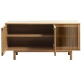 Unique Furniture Niska komoda u dekoru hrasta u prirodnoj boji 143x70 cm Tiber – | shoptok.hr