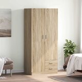  Ormar boja hrasta sonome 80 x 52 x 180 cm od konstruiranog drva | shoptok.hr