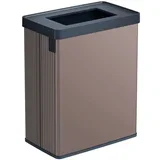 Rožnat koš za smeti za ločevanje odpadkov iz reciklirane plastike 54 l Verto Recycle –