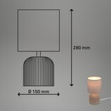 BRILO Stona lampa INO 1xE14/10W/230V braon | Eponuda.com