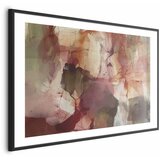  Plakat Spring Composition - glimmers and forms in watercolor technique 42x29.7 Crni okvir s margom | shoptok.hr